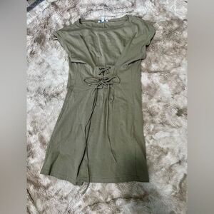 She & Sky T-shirt Dress